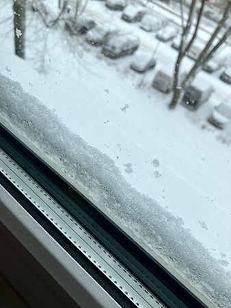 Massor av snö 8 mars