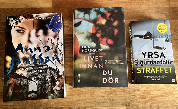 Böckerna Dödens snabba vingar Linvet innan du dör Straffet