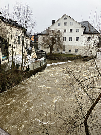 Upplandsmuseet och Fyrisån