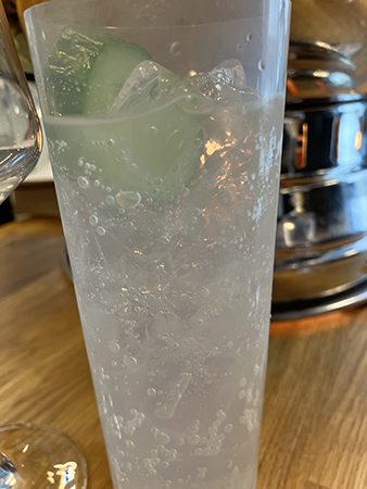 GT på Hendricks gin med ginger ale