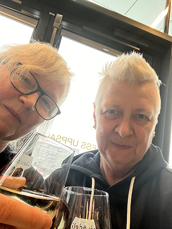 Seriösa miner Anna o jag