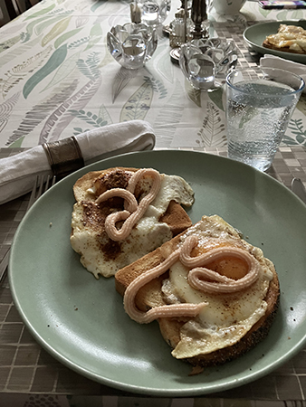Äggmackor med kaviar