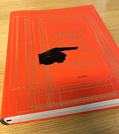 Boken Strindbergs lilla röda boken om boken och typerna av Annika Borg o Nina Ulmaja