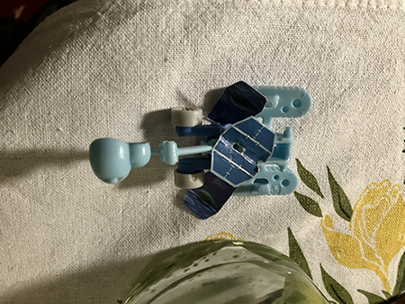 Kinderleksak nån sorts grävmaskin