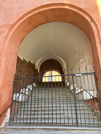 Trappa upp till Domkyrkan