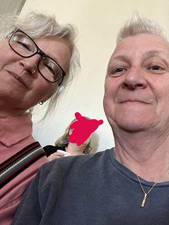 Anna och jag och inte den favoritförfattare jag hade hoppats skulle fotas