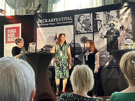 Gunilla Wedding Anna Jansson och Ninni Schulman pratar småstadsdeckare