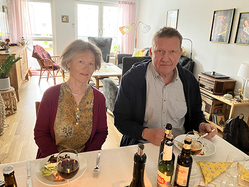 Lilian o Uffe skärtorsdag