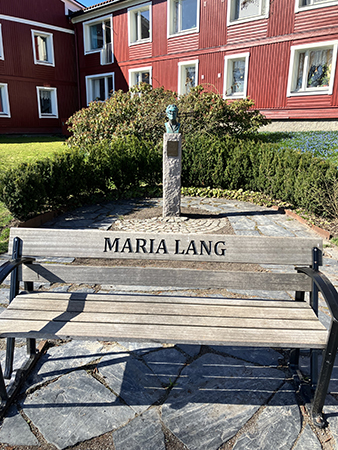 Maria Lang-bänk