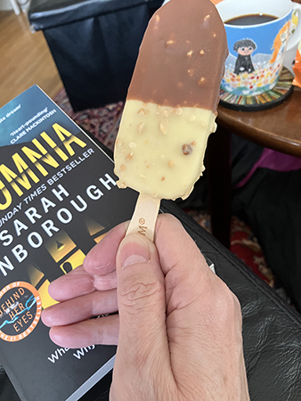 Glass och kaffe boken Insomnia