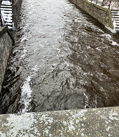 Fyrisån 5 april 2023