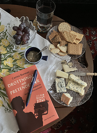 Ost kex vin druvor Annas marmelad boken Drottningar och pretendenter