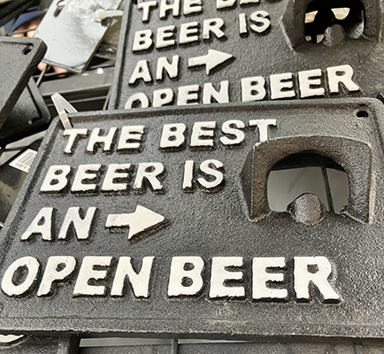 The best beer is on open beer