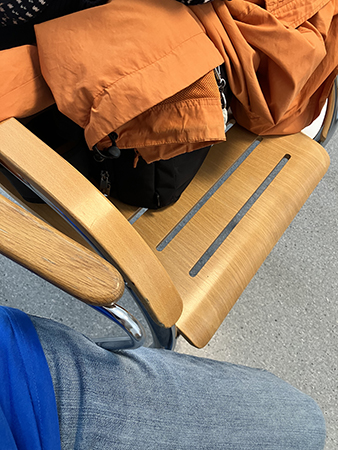 I väntrummet på röntgen