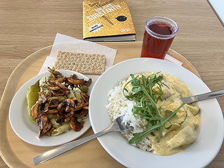 Fisk med rotfrukter och ris o boken Grejen med substantiv