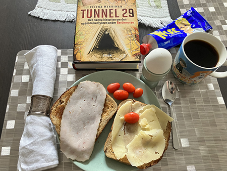 Mackor ägg kaffe boken Tunnel 29