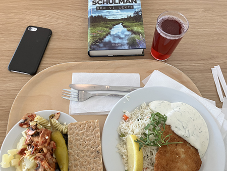 Panerad fisk grönsaksris grönsaker boken Som vi lekte