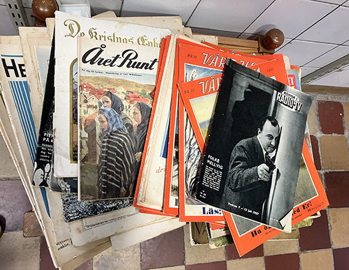 Gamla veckotidningar