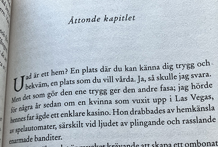 Åttonde kapitlet Vad är ett hem ur Björnjägarens döttrar