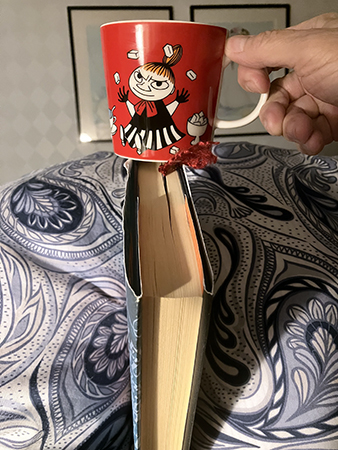 Lilla My-mugg på boken 101 historiska hjältar