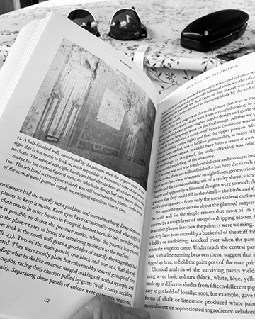 Svartvitt bokuppslag solbrillor