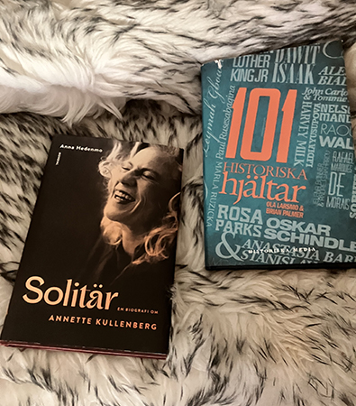 Böckerna Solitär och 101 historiska hjältar