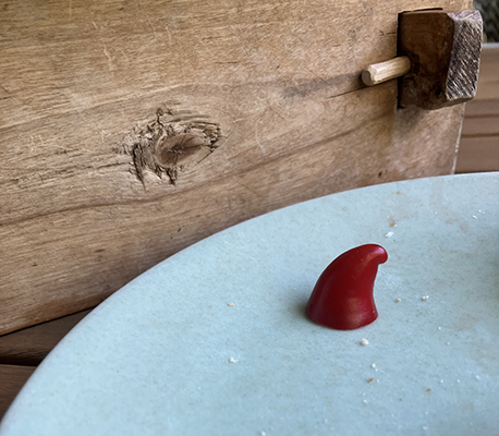 Tomteluva på assiett