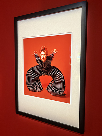 Från Bowieutställningen på Kulturhuset