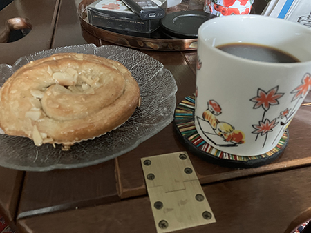 Toscabulle och kaffe