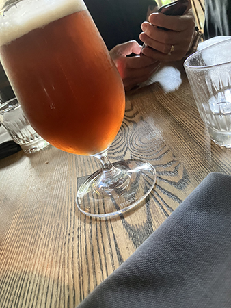 Öl på Restaurang Hantverket