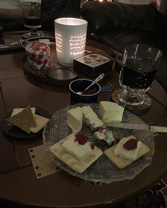 Ost kex vin Annas vinbärsmarmelad