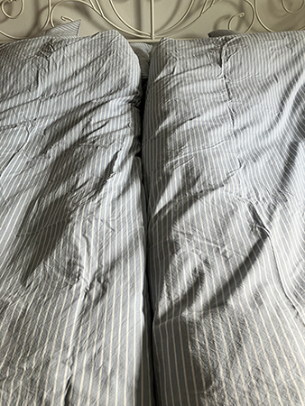 Renbäddat med Newportlakan