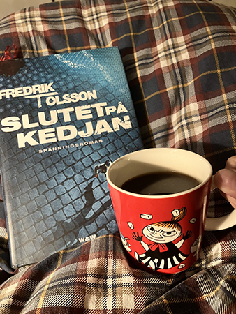Fredrik T Olssons bok Slutet på kedjan och kaffe på sängen