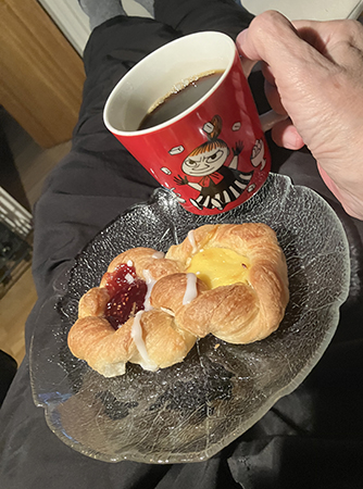 Kaffe och wienerbröd