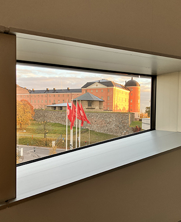 Slottet från Urbans rum