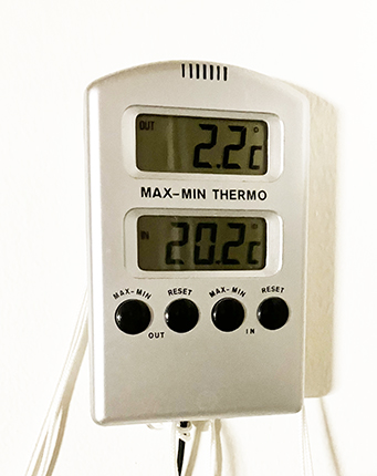 Två komma två plusgrader 23 nov 2023