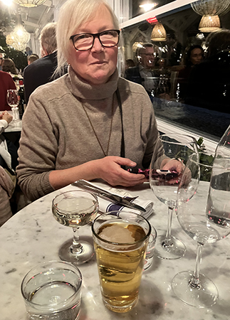 Anna på Trattorian Sorellina