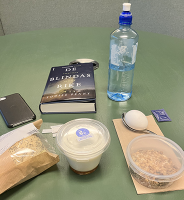 Jobblunch med litteratur De blindas rike