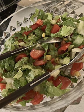 Sallad hos Annas mamma