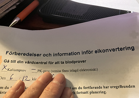Förberedelser elkonvertering