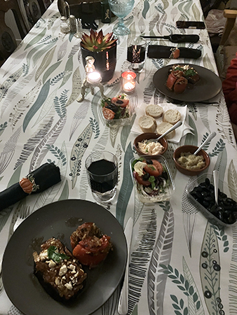 Middag från Mýrtos