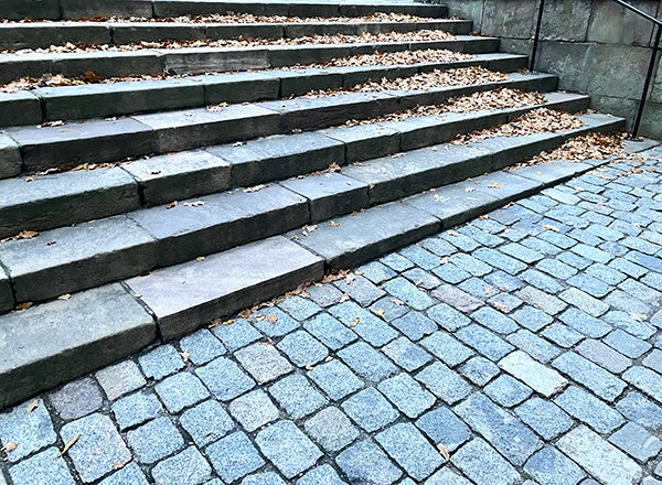 Trappan upp till domkyrkan