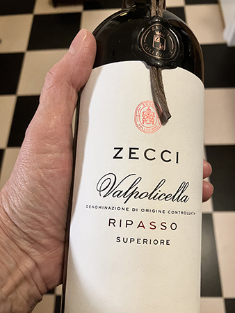 Zecci Valpolicella ripasso superiore 2020