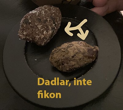 Dadlar inte fikon