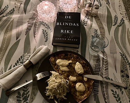 Libapizza med pizzasallad o boken De blindas rike Libapizza med pizzasallad o boken De blindas rike