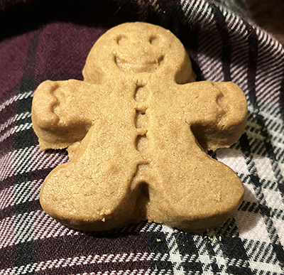 Gingerbread man shortbread