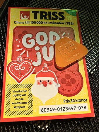Andra julklappstrisslotten 2023