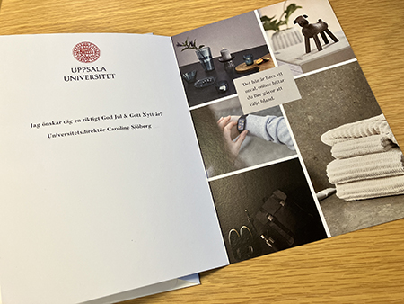 Presentkort från universitetsdirektören 2023