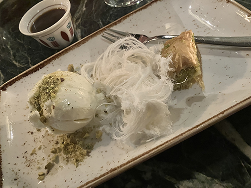 Baklava dessert Byblos