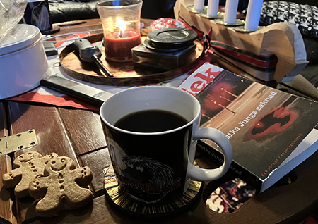 Eftermiddagsfika med gingerbreadmen shortbread